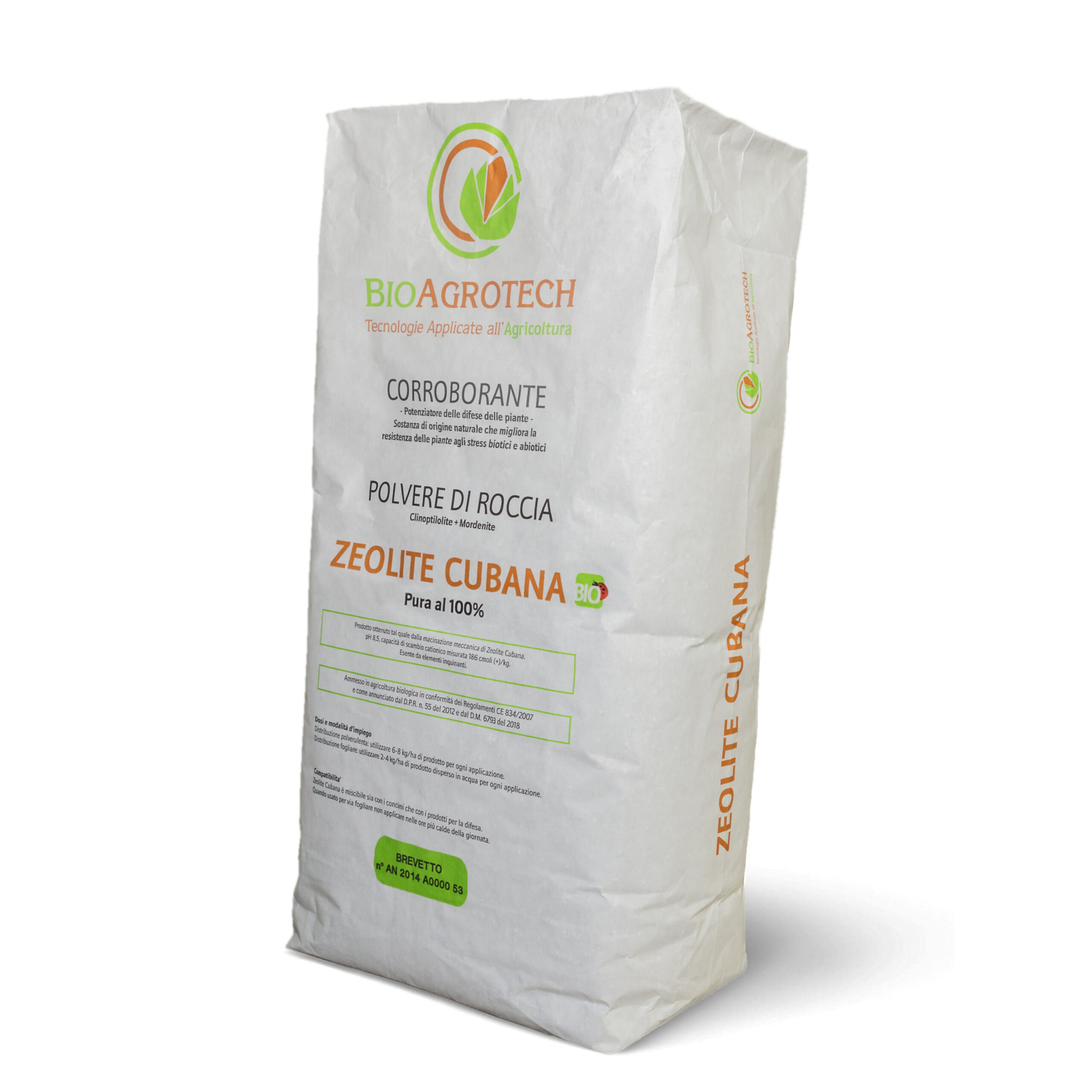 Zeolite corroborante - Prodotto per agricoltura biologica - O.Bitossi